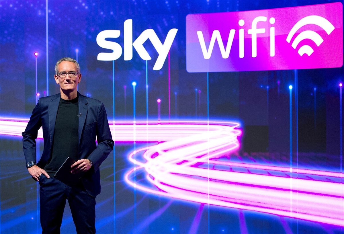 Sky Italia officially launched Sky Wifi today